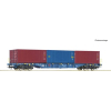 Roco 6600145 Wagon towarowy platforma kontenerowy Sgnss CD Cargo H0